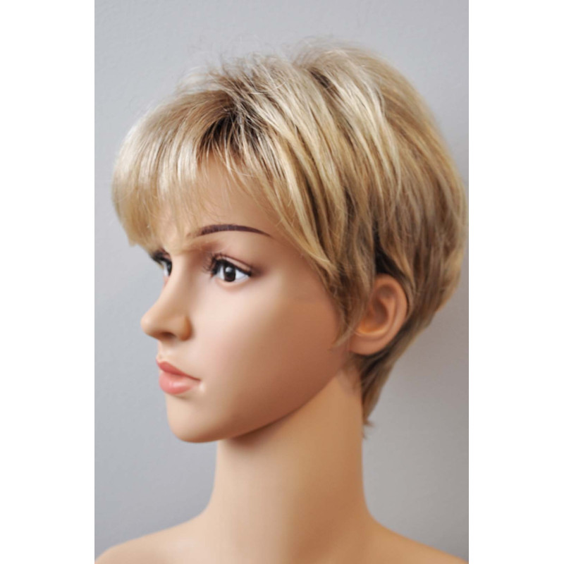 Peruka Krótka Blond Lizzy LR14/88H+8