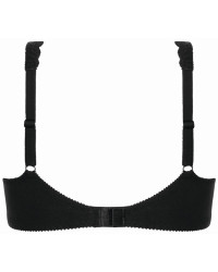 Biustonosz do protez piersi bez fiszbin czarny Amoena Jasmin SB