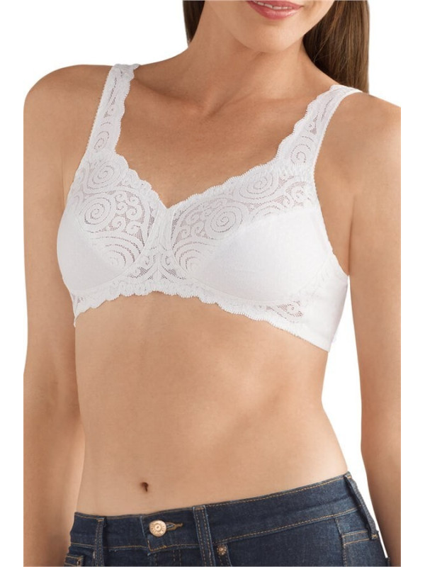 Biustonosz bezfiszbinowy dla amazonek miękki Jasmin SB 0900N