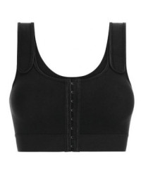 Biustonosz pooperacyjny uciskowy czarny Amoena Sarah SB 0779