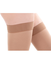 Pończochy Przeciwżylakowe Veera Forte CCL2 Czarne Zamknięte palce II Klasa Ucisku