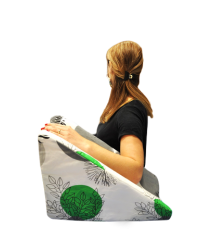 Klin przeciwobrzękowy po mastektomii duży z wgłębieniem XXL