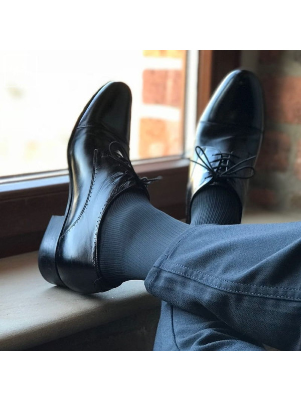 Skarpety przeciwżylakowe Veera 140 den męskie szare