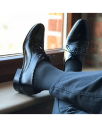 Podkolanówki Przeciwżylakowe Veera MEN 140 den męskie czarne