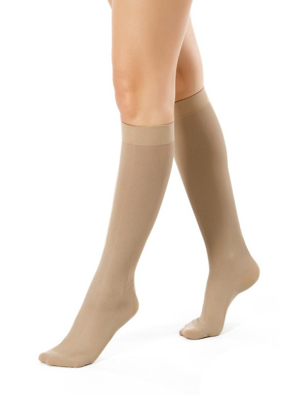 Skarpety podróżne Travel Socks Damskie Pani Teresa PT 0419 Beżowe