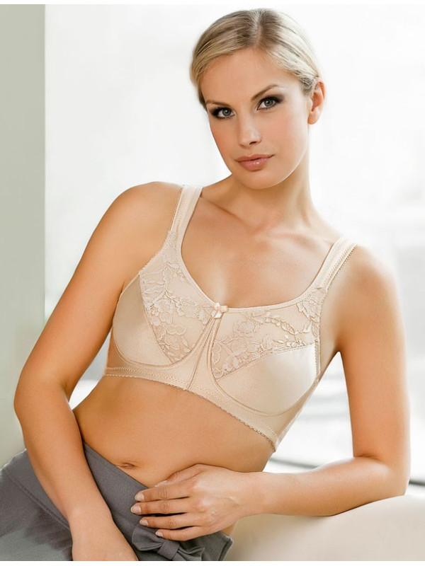 Biustonosz usztywniany po operacji piersi z kieszonkami na protezę Afma 12-9