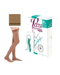 Pończochy Przeciwżylakowe Veera Forte CCL2 Karmel Zamknięte palce II Klasa Ucisku