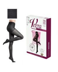 Rajstopy Przeciwżylakowe Veera 70 den Mikrofibra Melanż Ucisk Profilaktyczny