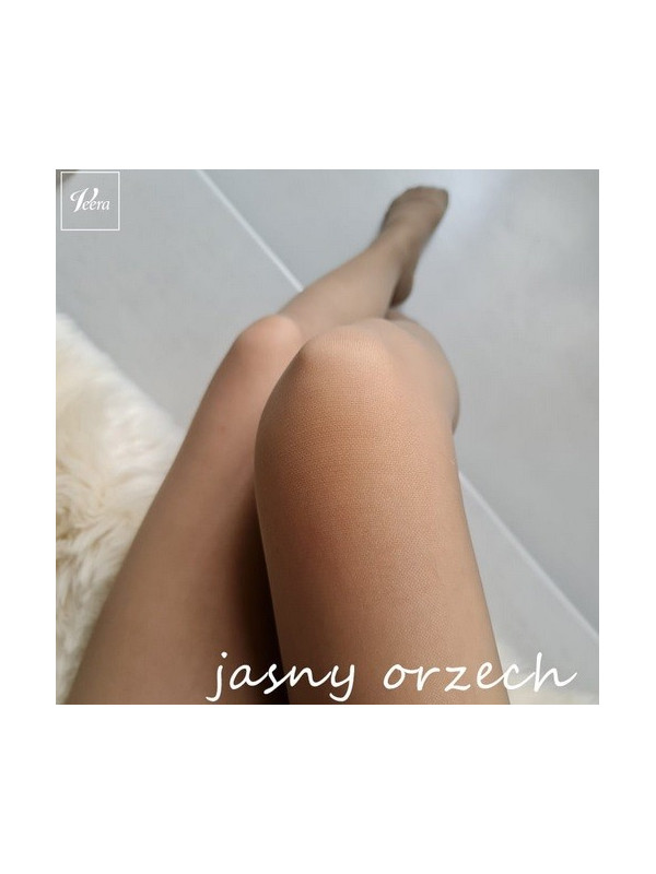 Rajstopy przeciwżylakowe ucisk profilaktyczny Veera jasny orzech 70 DEN