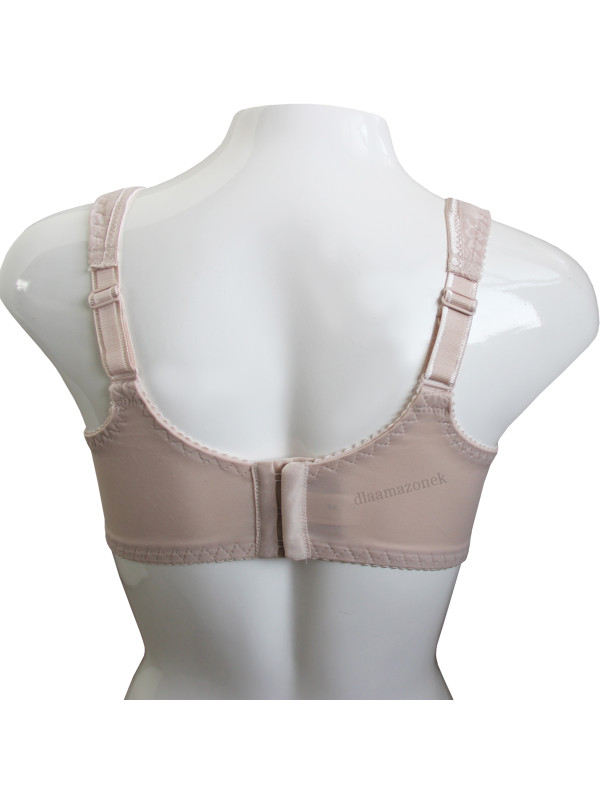 Biustonosz dla amazonek z kieszonkami do protez beżowy Thuasne Klaudia
