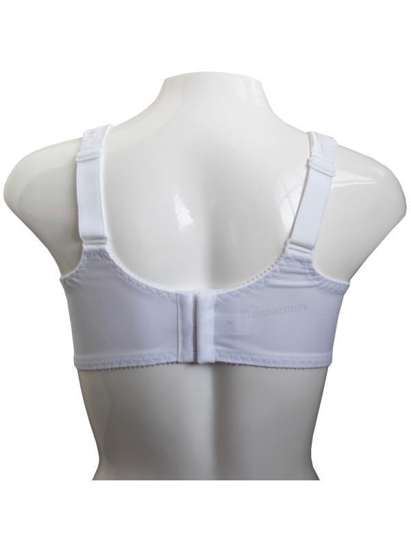 Biustonosz dla amazonek do protez piersi biały Thuasne Klaudia