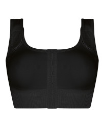 Biustonosz kompresyjny po operacji piersi czarny Amoena Sina 45008