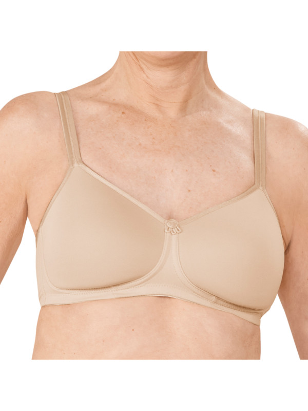 Biustonosz po rekonstrukcji piersi beżowy Amoena Mara SBP 1150