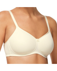 Biustonosz po podniesieniu piersi kremowy Amoena Mara SBP 44534