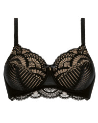 Gorset protetyczny Amoena Karolina WB 44765 black/sand | po mastektomii