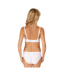 Elegancki biały gorset protetyczny dla amazonek Amoena Karolina wb