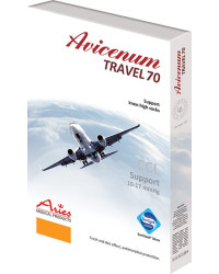 Podkolanówki na podróż Aries Avicenum Travel 70 DEN