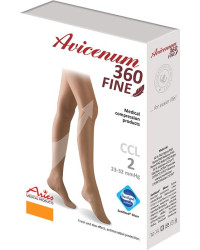 Pończochy samonośne 2 klasa kompresji Aries Avicenum 360 FINE