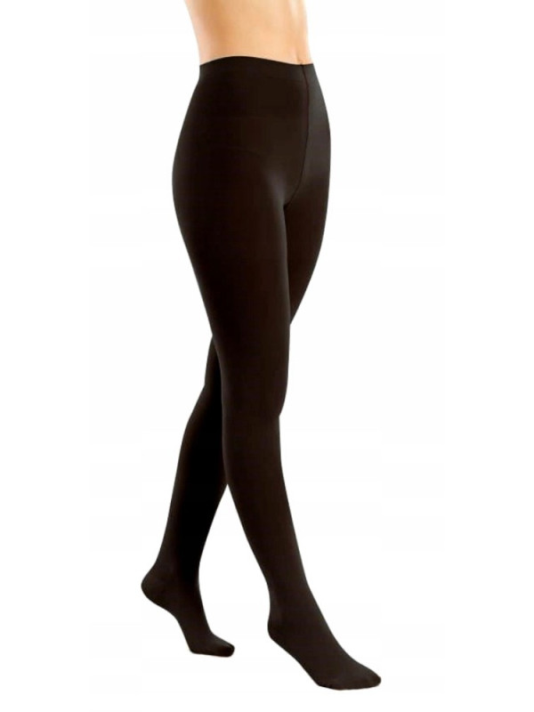 Rajstopy Przeciwżylakowe Długie Pani Teresa 1 klasa kompresji PT 0407 Czarne - Rajstopy medyczne uciskowe