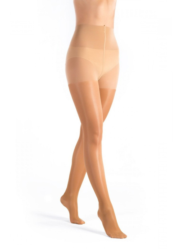 Rajstopy Przeciwżylakowe	Pani Teresa  ccl1 Premium Delicate Krótkie PT 0431 Jasne Beżowe - Rajstopy medyczne uciskowe