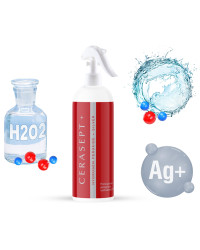 Płyn przyspieszający gojenie ran ze srebrem Cerasept+ 500 ml