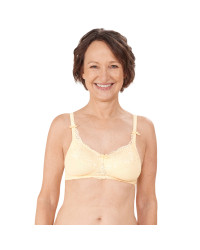 Miękki biustonosz protetyczny bez fiszbin wanilia Amoena Mariella SB 44835