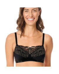 Biustonosz bez fiszbin z regulacją dekoltu Amoena Alina SB 44891