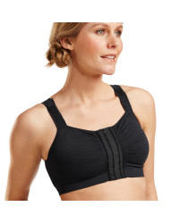 Biustonosz pooperacyjny kompresyjny Carefix Mary czarny