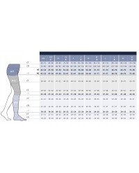 SIGVARIS Podkolanówki Style Semitransparent (Magic) CCL2 Długie Plus