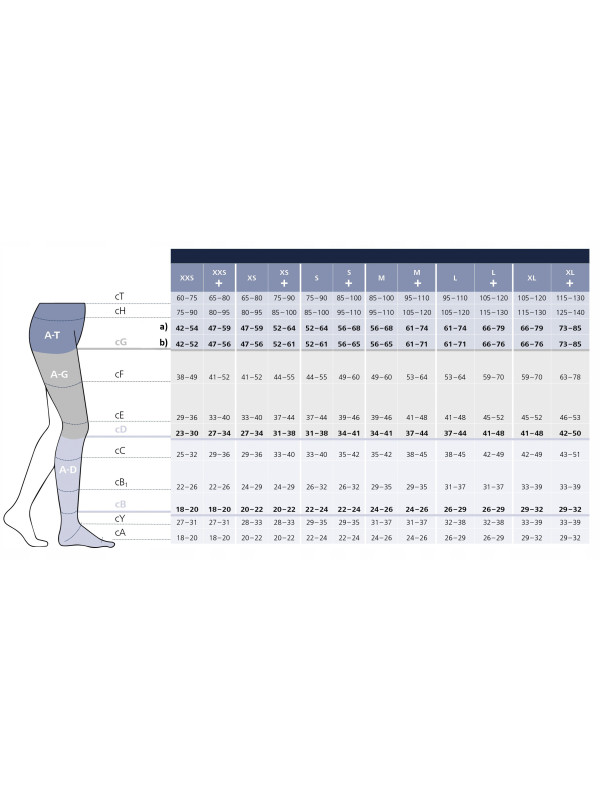 SIGVARIS Podkolanówki Style Semitransparent (Magic) CCL2 Długie Plus