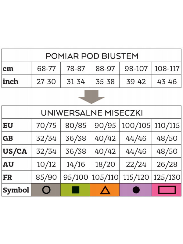 Biustonosz uciskowy po powiększeniu piersi Amoena Leyla 44606