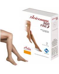 Podkolanówki Aries Avicenum fine 360 czubek otwarty
