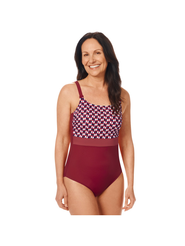 Strój kąpielowy jednoczęściowy do protez piersi Amoena Apulia 71687