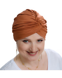 Turban damski onkologiczny przeplatany po chemioterapii Clara