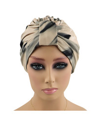 Turban bambusowy czapka na głowę po chemioterapii Wiola