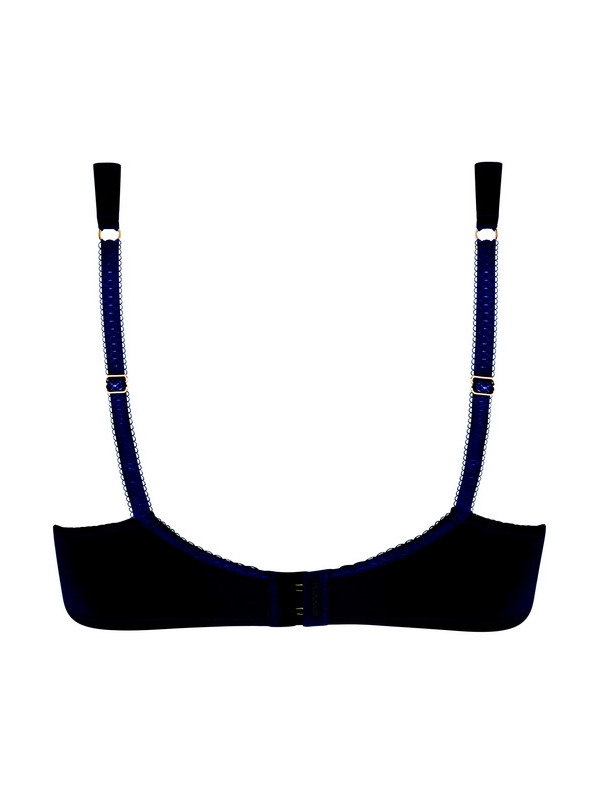 Biustonosz po mastektomii z fiszbinami Amoena Kyra granat WB