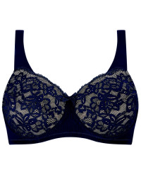 Biustonosz po mastektomii z fiszbinami Amoena Kyra granat WB