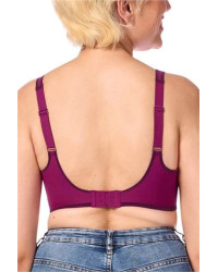 Biustonosz bez fiszbin z kieszonkami na protezę piersi Amoena Clarissa sb