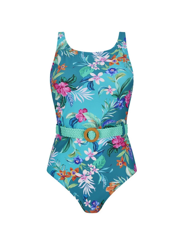 Jednoczęściowy strój kąpielowy na plażę dla amazonek Amoena Alvor ophn 71767
