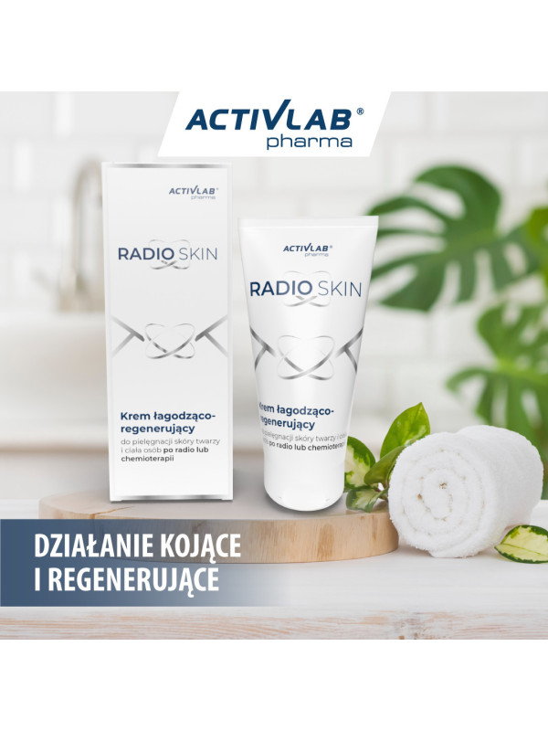 Krem łagodząco-regenerujący do pielęgnacji skóry twarzy i ciała po radioterapii/chemioterapii RADIOSKIN 150 ml