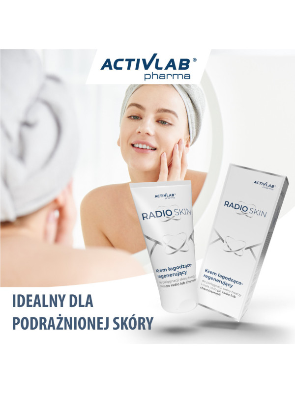 Krem łagodząco-regenerujący do pielęgnacji skóry twarzy i ciała po radioterapii/chemioterapii RADIOSKIN 150 ml