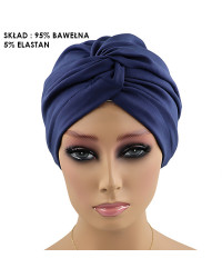 Turban damski onkologiczny przeplatany po chemioterapii Clara