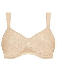 Biustonosz Amoena Lissa SBP beżowy – usztywniany, bez fiszbin, z kieszonkami na protezy piersi, po mastektomii