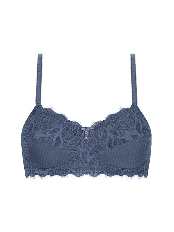 Biustonosz miękki bez fiszbin z kieszonkami i koronką Amoena Alessia SB 45033