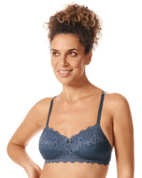 Biustonosz miękki bez fiszbin z kieszonkami i koronką Amoena Alessia SB 45033