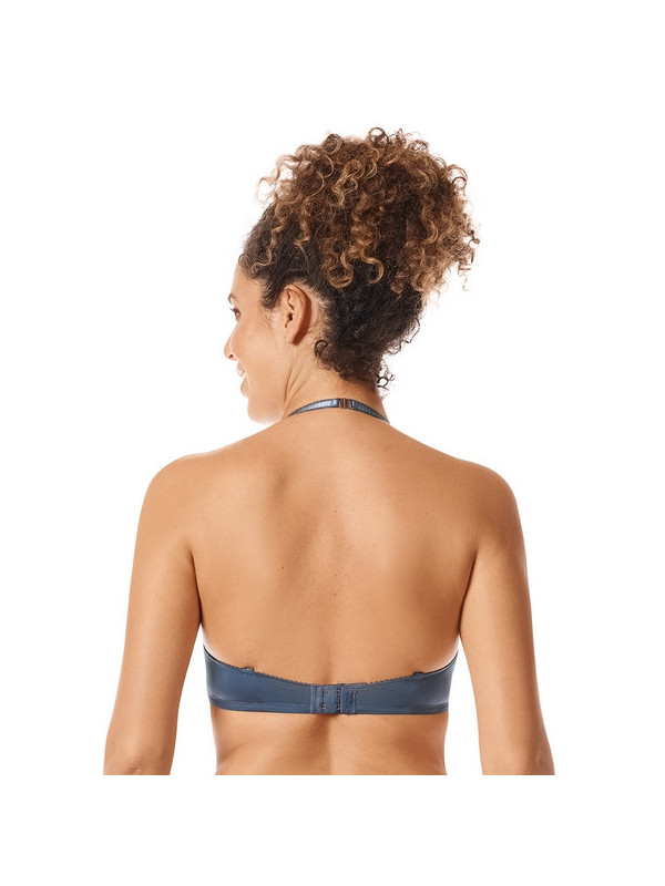 Biustonosz miękki bez fiszbin z kieszonkami i koronką Amoena Alessia SB 45033