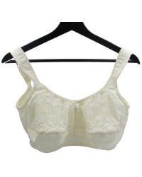 Biustonosz dla amazonek do protez piersi kremowy Afma 83-3