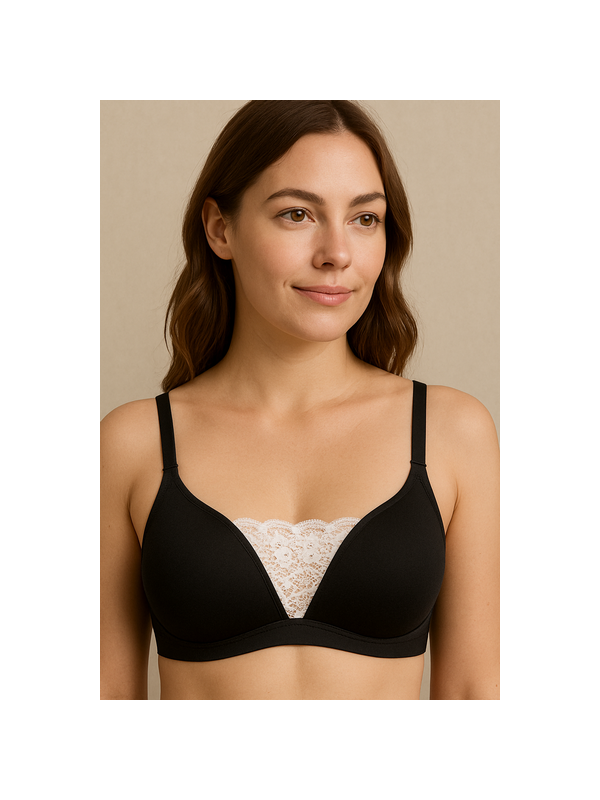 Koronkowa wstawka na dekold do biustonosza Afma
