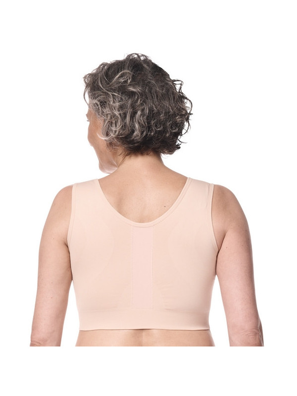 Biustonosz pooperacyjny kompresujący amazonki pudrowy róż Amoena Sina 45006