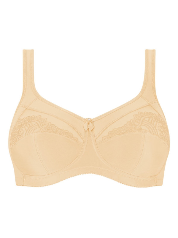 Biustonosz bez fiszbin do protez piersi miękki sand Isadora SB 0948